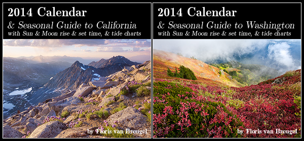 2014 Art in Nature Calendars