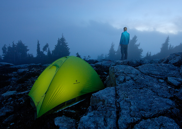 North Cascades National Park, Tent Camping, Clouds