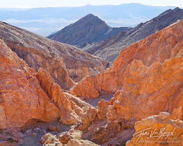 Brilliant Colors, Canyon, Death Valley National Park