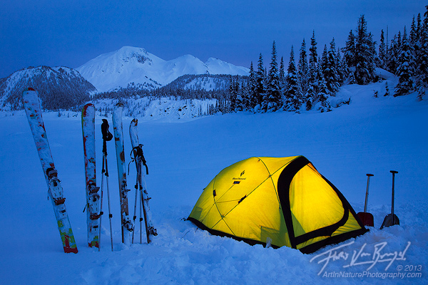 Garibaldi Lake Winter Camping, British Columbia, Canada