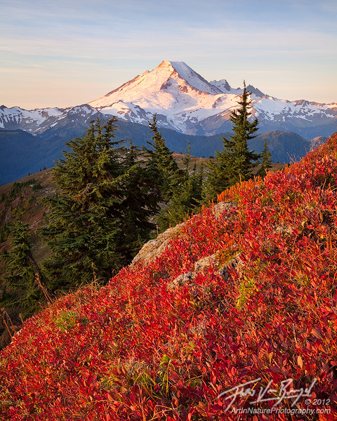 Autumn Mount Baker, North Cascades, Washington