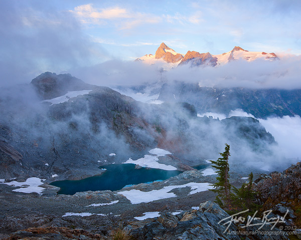 Mt Shuksan, North Cascades, Swirling Mists