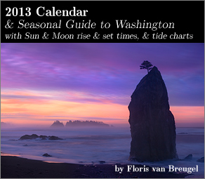 2013 Art in Nature Calendar Washington edition