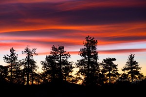 Sierra Wave, Owens Valley, California, sunrise