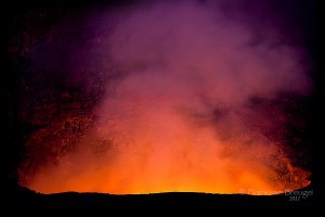 Halema'uma'u Lava Lake, Volcanoes National Park, Hawaii, 2011, Kilauea
