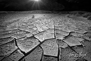 Mud Puzzle, Death Valley National Park, California