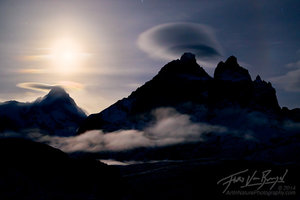 Lenticular Clouds, Torres del Paine, Patagonia