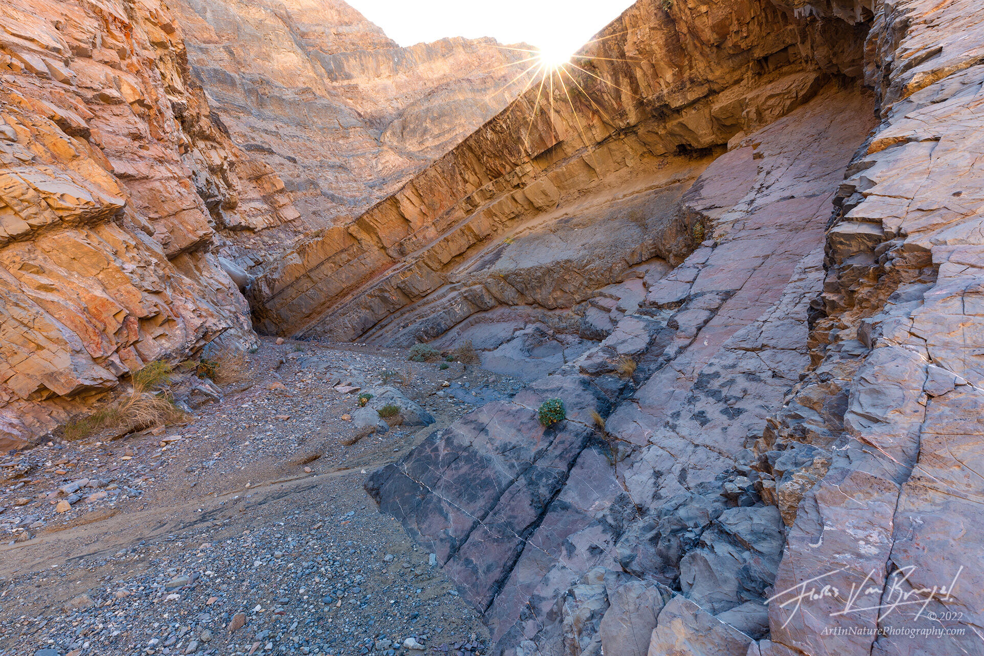 death valley national park, slot canyon, sunshine, photo